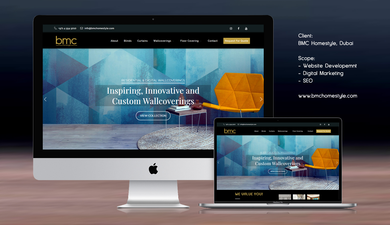 BMC Homestyle Web Project