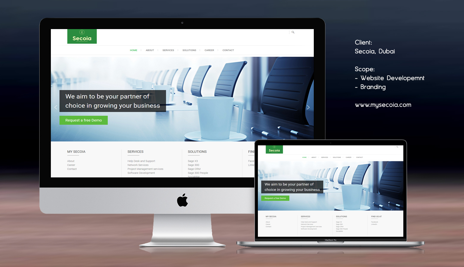 My Secoia Web Project